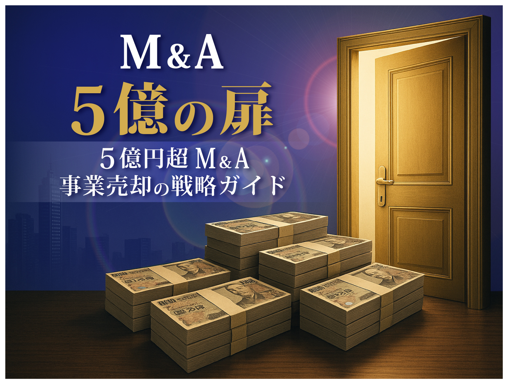 M&A 5億の扉 - 5億円超の売却成功