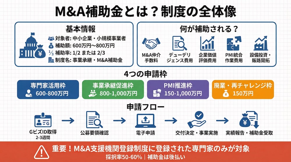 M&A補助金とは？